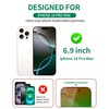 jehezkel Privacy Screen Protector for iPhone 16 Pro Max Tempered