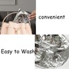 8 Pcs Aluminum Foil Heat Cap for Deep Conditioning, Reusable