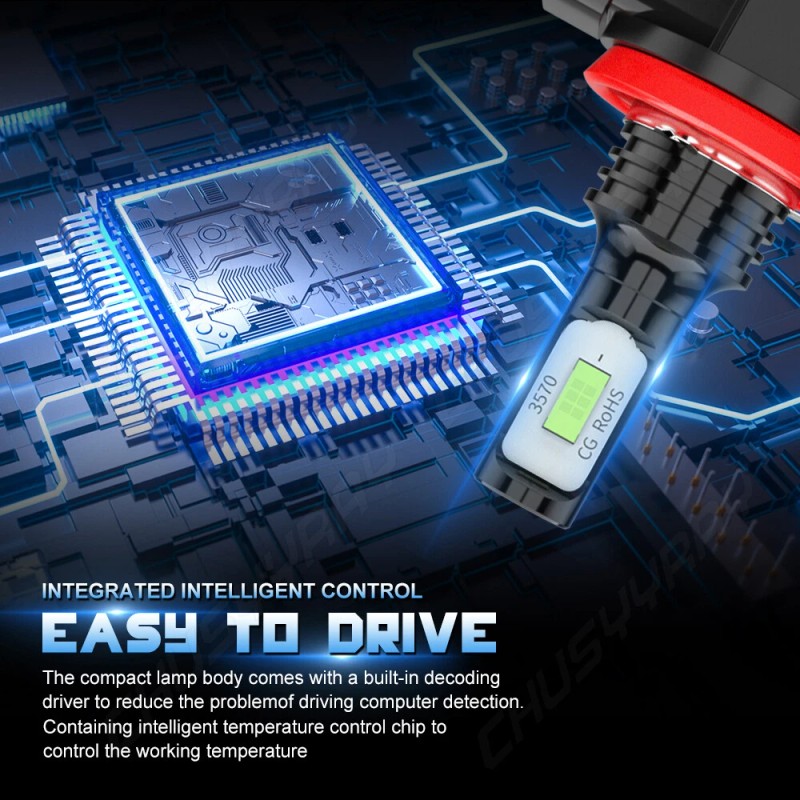 CHUSYYRAY H7 H9 For Suzuki GSXR600 2006-2007 2011-2018 Headlight 8000K