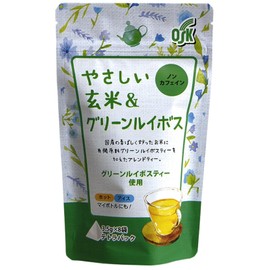 OSK Caffeine-free Brown Rice & Green Rooibos 1.0 oz (28 g) (0.1 oz (3.5 g) x 8 Packs) x 3 Packs