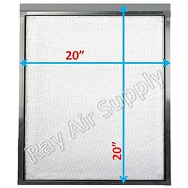 RAYAIR SUPPLY 20x20 Clean Comfort AE10-2020-14 Air Cleaner Replacement Filter Pads 20x20 Refills (4 Pack)
