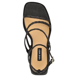 Nine West Women's Emolly3 Heeled Sandal, Black 001, 11