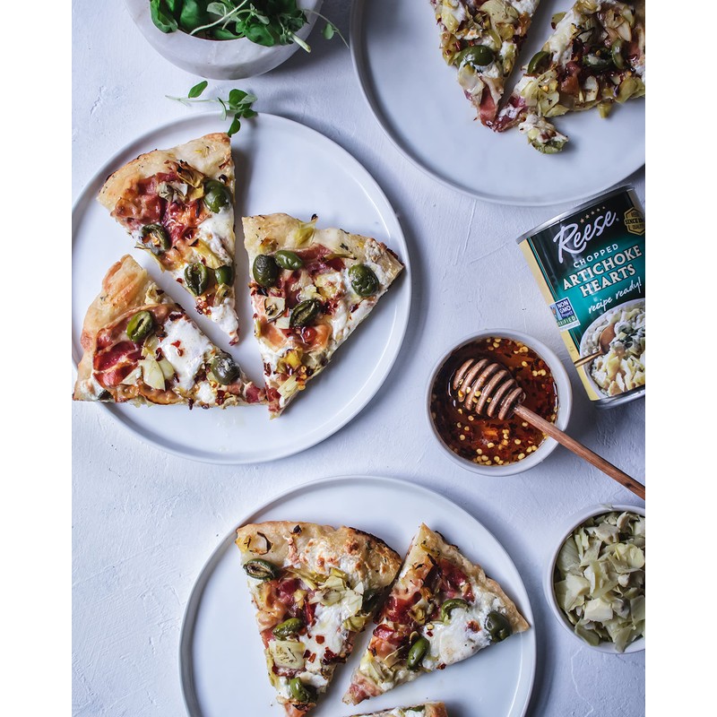 Reese Chopped Artichoke Hearts, 14 Ounces(Pack of 12)