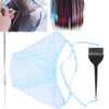 Gorro para mechas, Reutilizable Highlight Cap, con Pinceles para Teñir