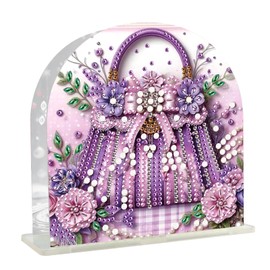 DCIDBEI Diamond Painting Napkin Holder 15 x 15 cm Diamond Painting Napkin Holder Paper Napkin Holder Towel Holder Napkin Dispenser for Kitchen Worktops Dining Tables Picnic Tables Bag