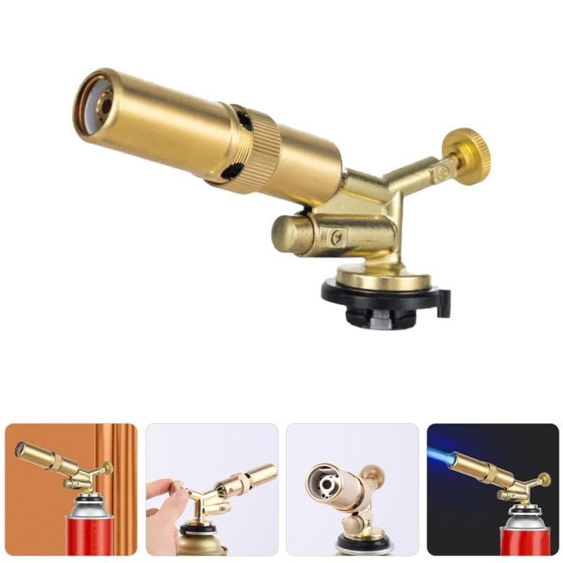 STOBAZA Portable Bbq Grill Ignition Torch Head Propane Torch Nozzle