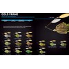 War Eagle Custom Lures WE12GW05 1/2 Double Willow Gold Frame