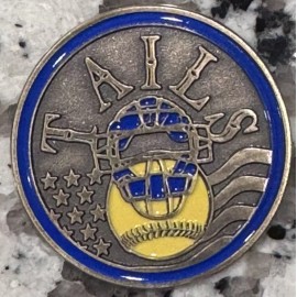 Unbranded  Patriotic Softball Umpire Flip Coin