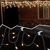 MOROBOR 60Pcs Gutter Hooks, Galvanized Clips for Hanging Outdoor Lights,