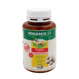 GRAU - The Original Hokamix30 Mobility, Joint Tablets for Dogs, Natural Herbal Blend with Green-Lipped Mussel and Devil's Claw, Pack of 1 (1 x 190 Items), Supplementary Feed for Dogs