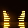 ECAHAYAKU LED Front Bumper Fog Light Driving DRL Fit For