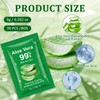 60 Pack Travel Size Aloe Vera Gel Bulk for Face,