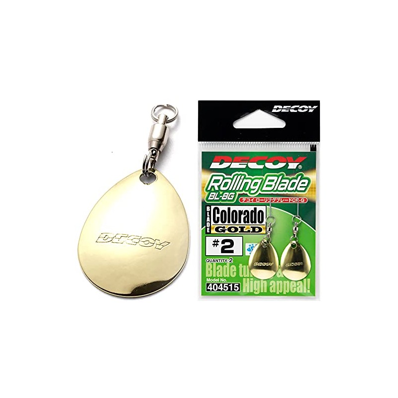 KATSUICHI BL-8G Rolling Blade CR Gold #2 BL-8G