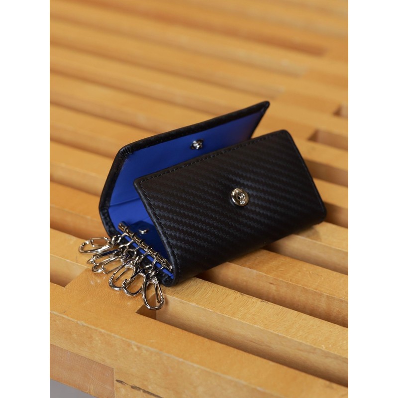 [ビームスハート] 財布・ポーチ ハイブリッド キーケース＜br＞ メンズ BLUE ONE SIZE