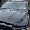 Solid Printed "We The People" Blackout Graphic Windshield Banner Visor