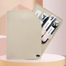 GWM Premium Pouch 4-Piece Nail Clipper Leather Set