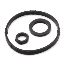 HAOTOM Oil Filter Housing Gasket for Citroen Berlingo C-Elysee C2 C3 C4 Nemo Xsara for Peugeot 206 207 301 306 307 308 408 1007 Bipper Partner 1.1L 1.4L 1.6L 1103L8
