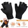 CFR Copper Compression Arthritis Gloves Finger Carpal Tunnel Typing Support