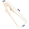 Glomora Anti-Shake Chopsticks, Automatic Opening Assistive Dining Utensils for Hand