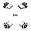 Raosky Magnetic Charging Tip Series,Type-c Tips 4 Pack,Magnetic Type-C Tips,Just