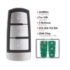 3C0959752BA 3BT Keyless Uncut Smart Remote Key Fob 433MHZ ID48