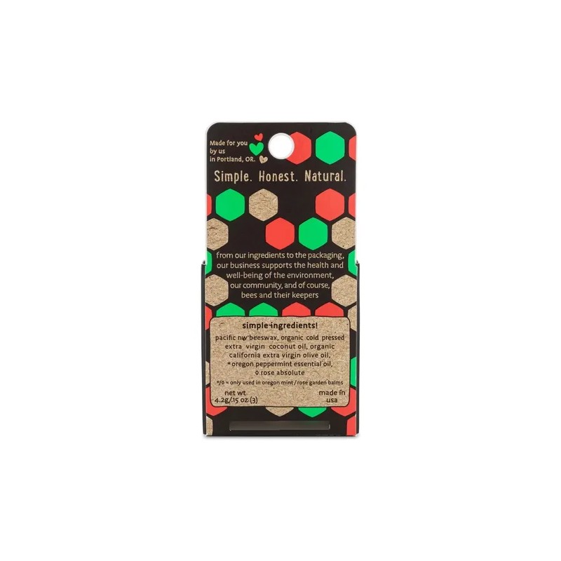 Bálsamo Labial Portland Bee Balm, Totalmente Natural, Hecho
