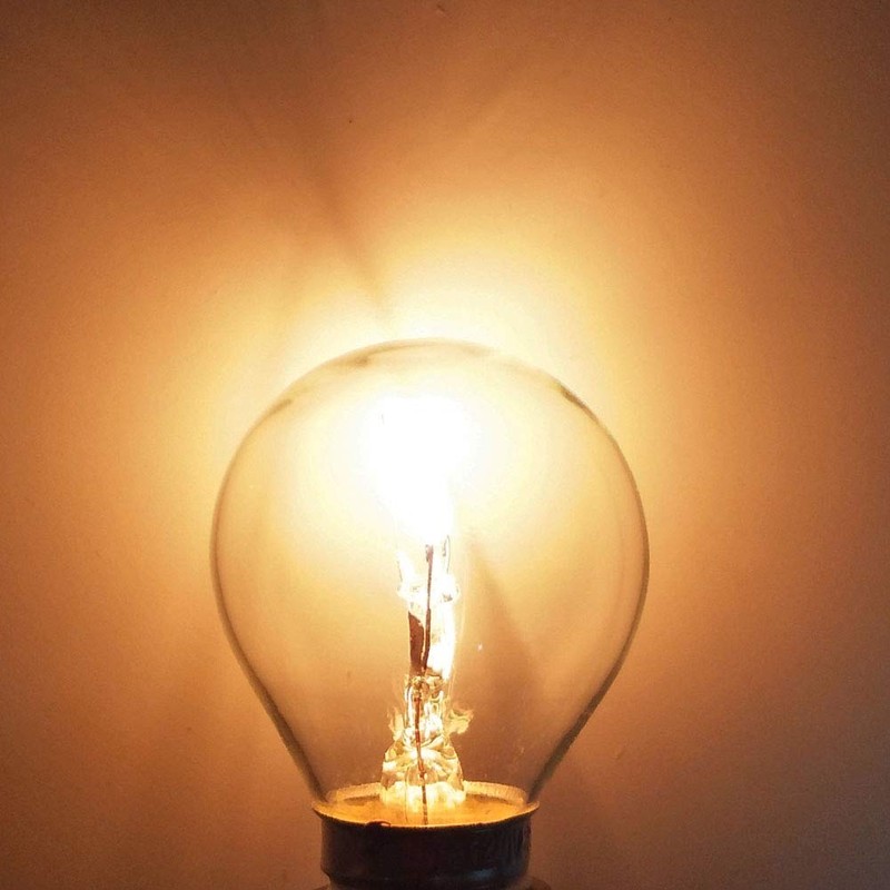 6 Pack S11 Intermediate E17 Base 40 Watt Bulbs for