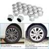 showll 20 x Caps Set Wheel, Nuts Caps Wheel Bolts