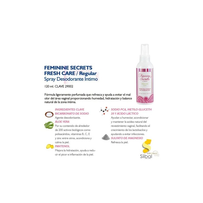 Set Gel Limpiador Y Desodorante Femenino Secrets Fresh Care