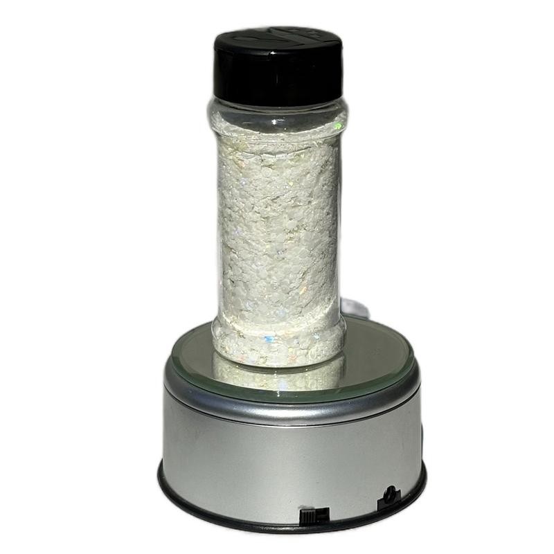 2oz Glitter Bottle Shaker:_Pistachio