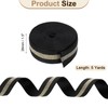 sourcing map 5 Yards Nylon Webbing Strap, 1 3/8-inch(38mm) Striped