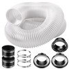 Saillong 4 Inch Magnetic Dust Collection Starter Kit with 9.85