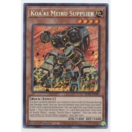 Koa'ki Meiru Supplier - BLCR-EN080 - Secret Rare - 1st Edition