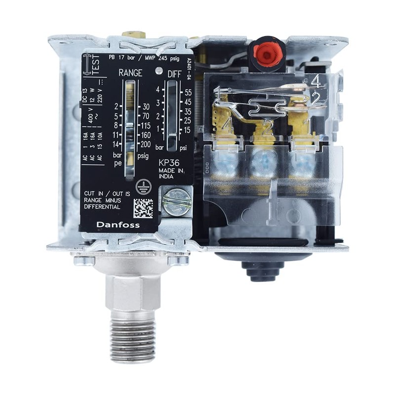 Danfoss Pressure Switch KP36 060-110891, New in Box, One Year