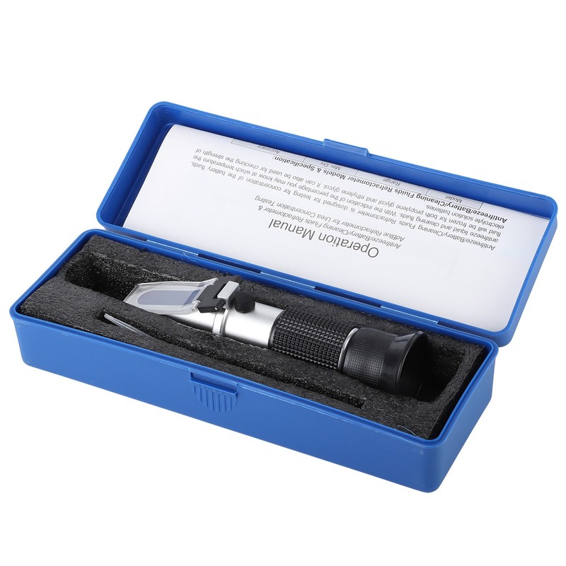 Automotive Antifreeze Refractometers Aluminium Alloy Freezing Point Temperature Tester Device