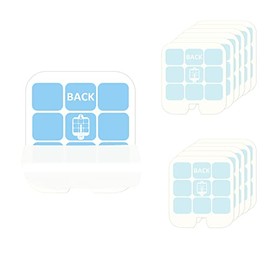 12 Pack Refills Glue Cards for Dynatrap DT3005W Dot and Safer Home SH502 Plug-in Indoor Insect Trap Mosquito Trap Replacement Glue Boards