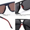 TaoTech Polarized Sunglasses, Retro Frame, Mat, UV400 Ultraviolet Rays, Reflected