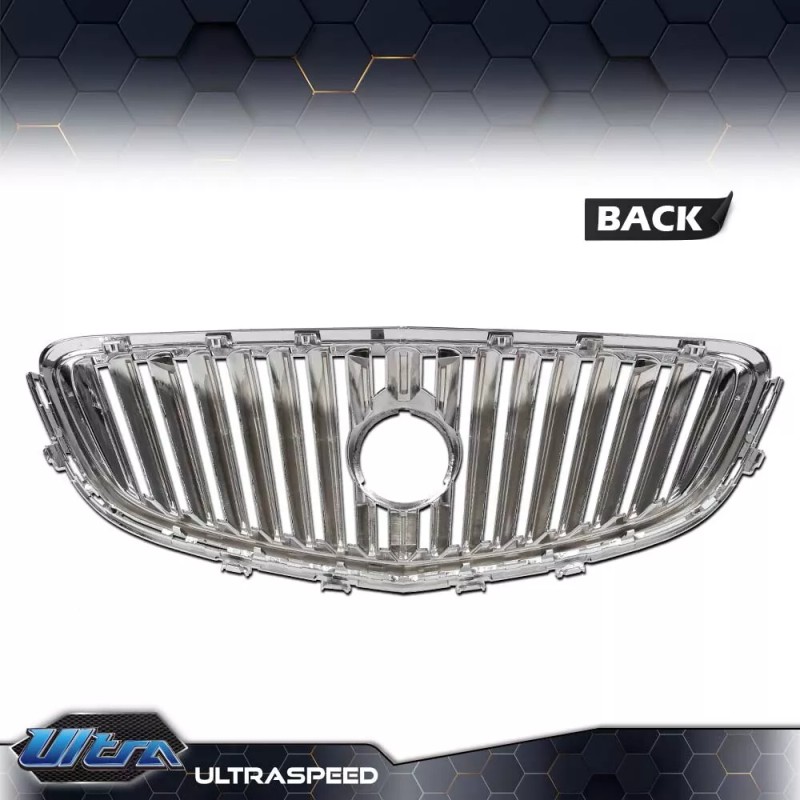 PIT66 Front Bumper Grille Chrome Fit For 2012-2017 Buick Verano
