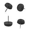 bociloy 100Pcs 5/8" Dia. Nylon Slider Glides Nail-on Furniture Table