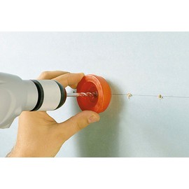 wolfcraft Professional Concrete Drill Bit Set Carbide Tipped with Dust Catcher 4-Piece I 8640000 I For Low-Dust Drilling in Concrete, Artificial and Natural Stone