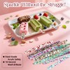 35 PCS Acrylic Popsicle Sticks, Reusable Cakesicle Sticks with 5
