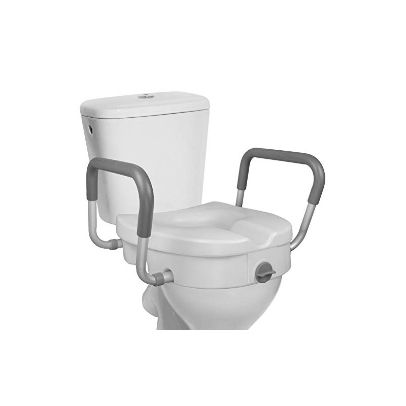 RMS Raised Toilet Seat - 5 Inch Elevated Riser with