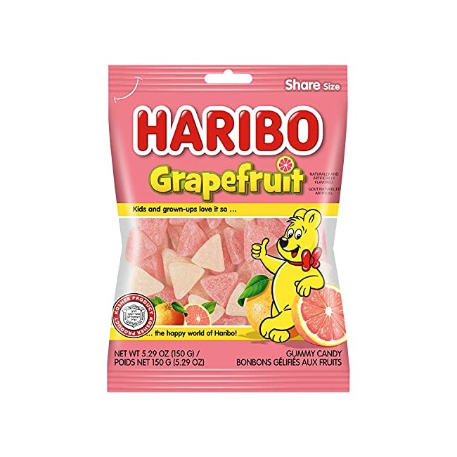 Kosher Haribo Grapefruit - Pack of 6