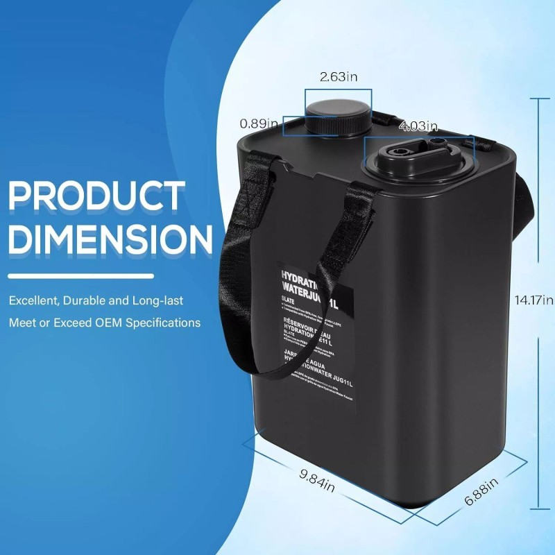 DW-Auto For Dometic GO 11L BPA Free Food Grade Hydration