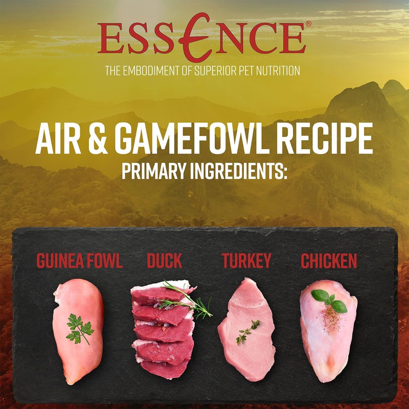 Essence AIR & Gamefowl CAT Recipe Dry CAT Food, 4LB