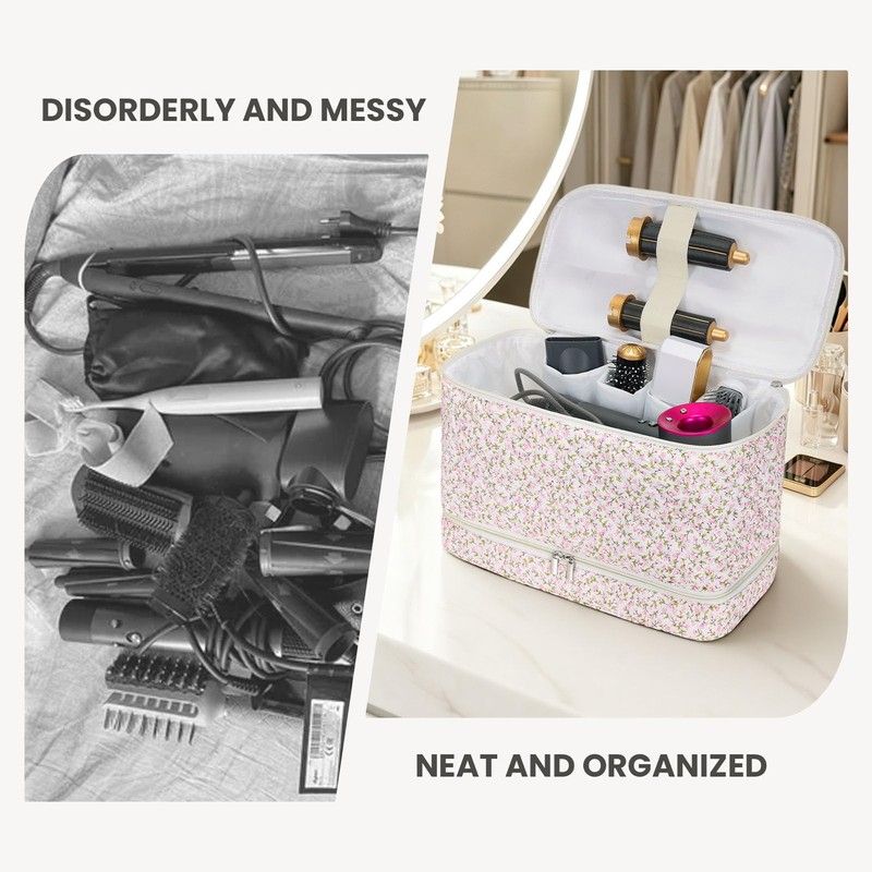 Double Layer Hair Tool Travel Bag Carrying Case for Shark