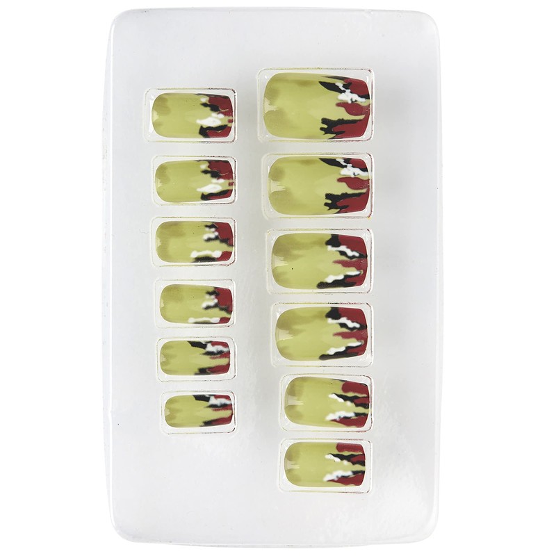 WIDMANN ? Set 12 Nail Zombie/Witch Marcie Womens, Multicoloured, One