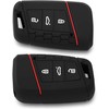 2 Piezas Funda Protección De Silicon Llave Compatible con VW