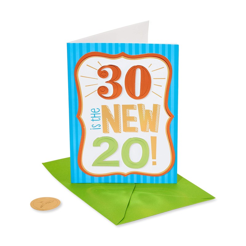 Papyrus Funny 30th Birthday Card (Not Really)