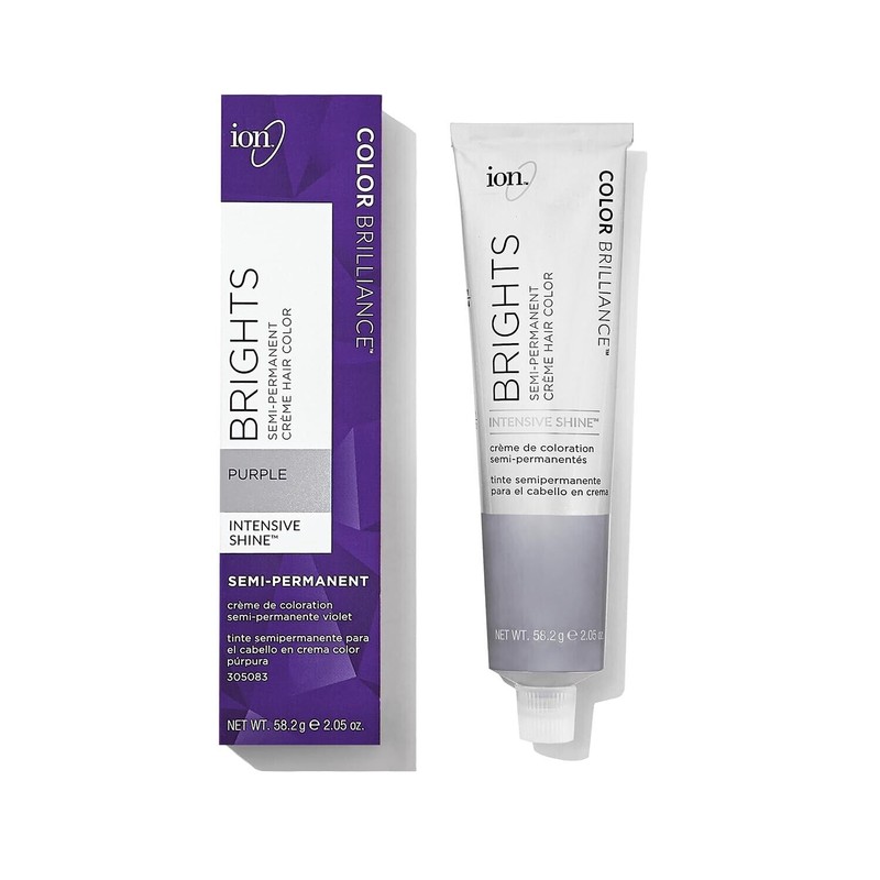 Ion Permanent Brights 2.05oz Semi-Permanent Intensive Shine Creme Hair Color